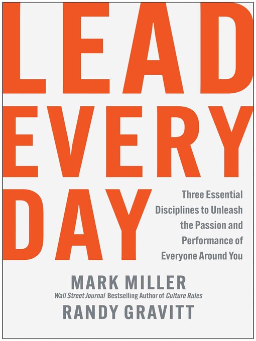 Title details for Lead Every Day by Mark Miller - Available